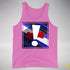 Puppy Pride Flag Exclamation Point Premium Tank Top